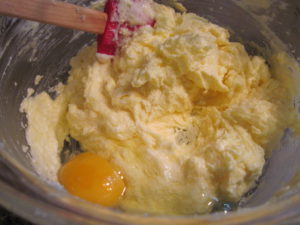 raw egg batter